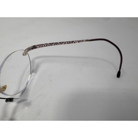 Silhouette SPX 1520 Pink Brown Rimless Eyeglass Frames 50-21-135 Austria Made main image 8